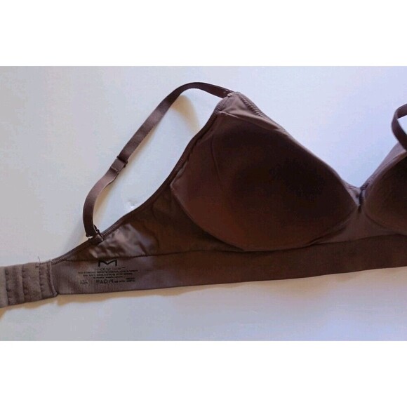 Maidenform Seamless Bra Bralette Size Large DM2303 Pure Comfort Feel Good Brown - Picture 7 of 7